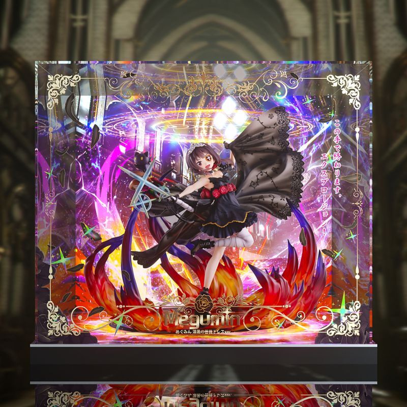 めぐみん 漆黒の薔薇ドレス「この素晴らしい世界に祝福を!」 1/7