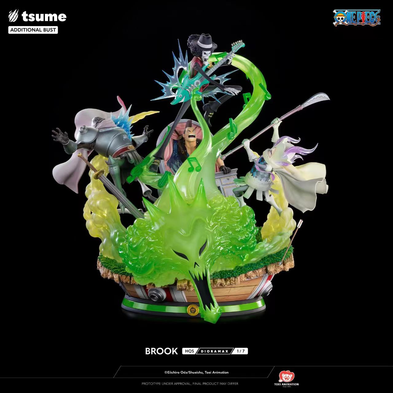 フィギュア専門店 -ソダチトイズ / Tsume HQS ワンピース ブルック 1/7