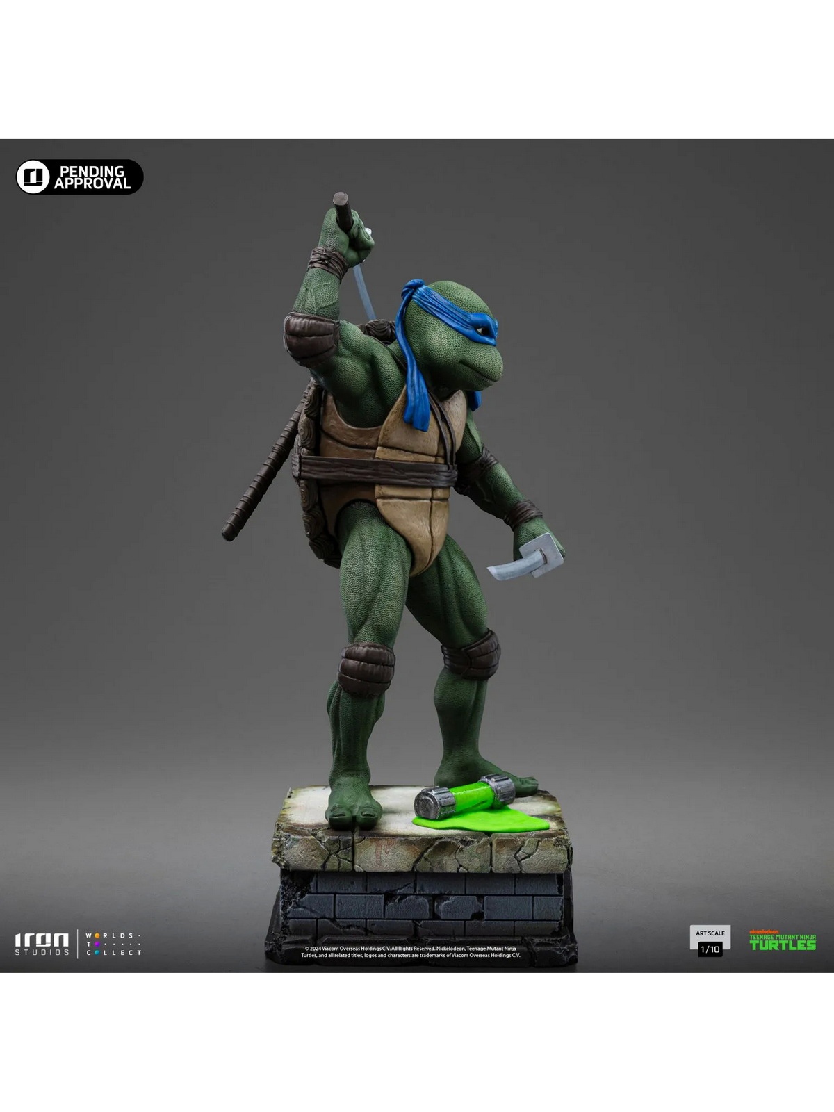 ミュータント・タートルズ】レオナルドBIGフィギュア 90's