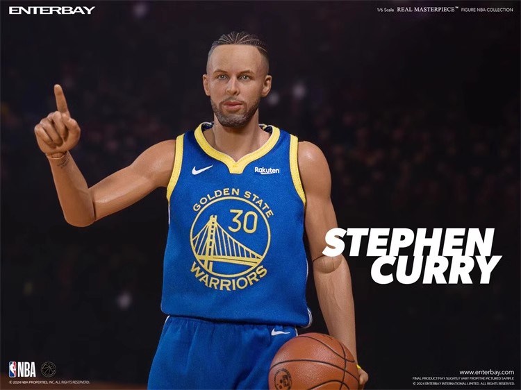 フィギュア専門店 -ソダチトイズ / ENTERBAY NBA Stephen Curry 1/6