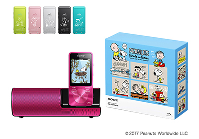 未使用 NW-S14K SPFF 8GB ブラック スピーカー付き SNOOPY 6種類の