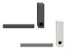 スリム＆コンパクトでインテリアに調和するデザインのサウンドバー2