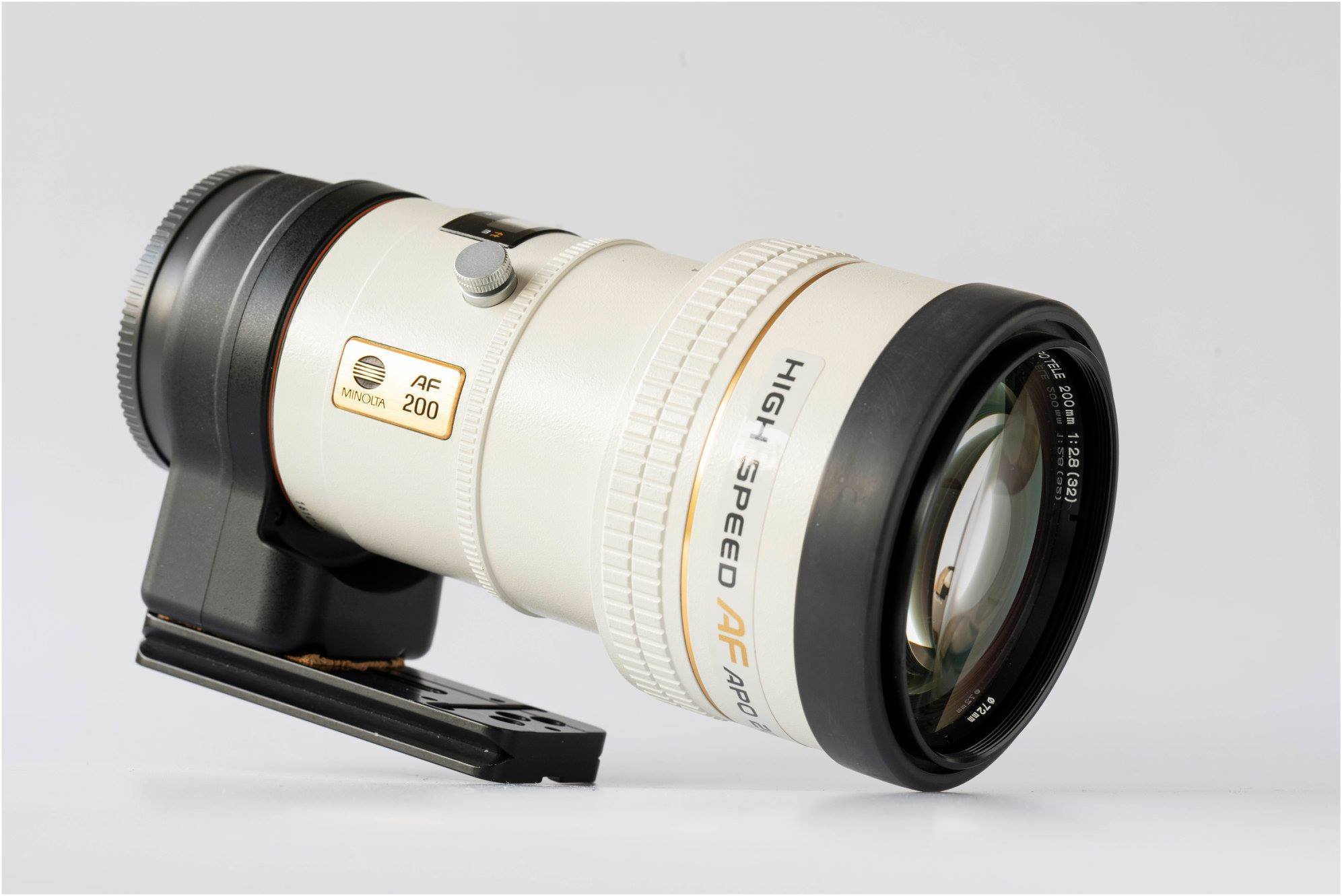 MINOLTAハイスピード AF APO 200mm レンズF2.8