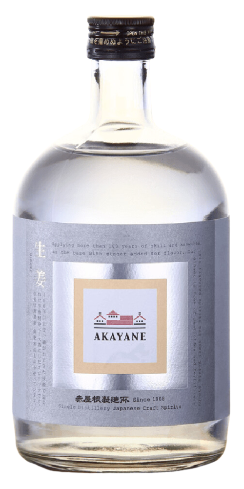 AKAYANE 生姜 スピリッツ 45° 720ml – 柴田屋酒店 online