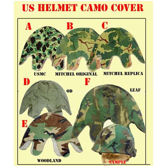 実物】ヘルメット 米軍 ベトナム戦争M1 軍幕 ミッチェルパターン 実物