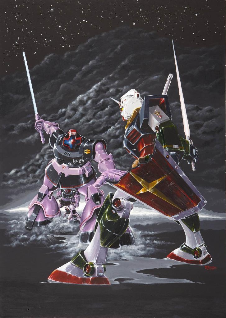 大河原邦男の仕事】（2）蔵出し展示、幻の「ガンボーイ」→ 機動鋼人