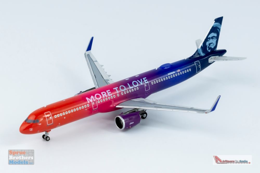 NGM13036 1:400 NG Model Alaska Airlines Airbus A321neo Reg #N926VA