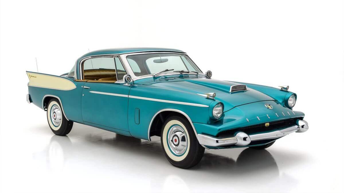 PACKARD SWAN パッカードスワンコンバーチブルクーペ1949マスコット