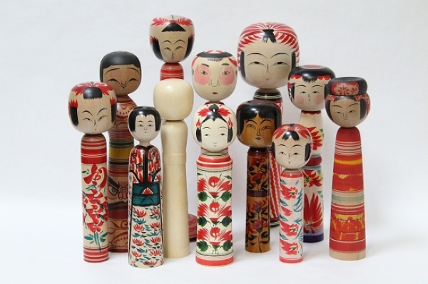 伝統こけし-Traditional Kokeshi