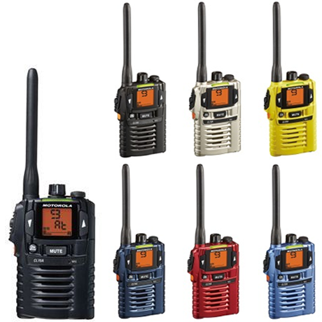 Motorola CL70A トランシーバー 5台セット インカム備品セット