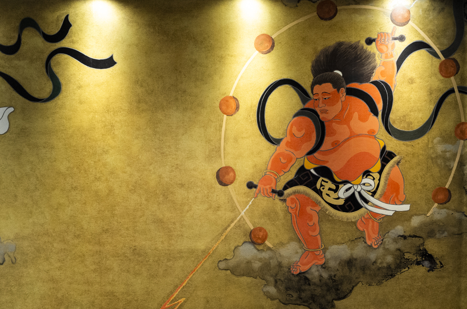 風神 雷神 壁紙・歴代横綱錦絵 | 東京都文京区の製版、UV