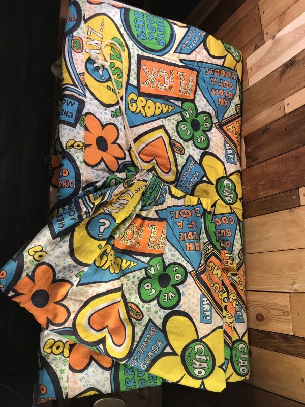 70s ビンテージ LOVE 寝袋 70s ビンテージ LOVE 寝袋