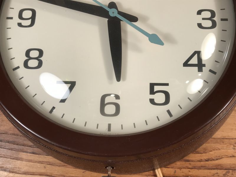 General Electric School Industrial Wall Clock ゼネラル