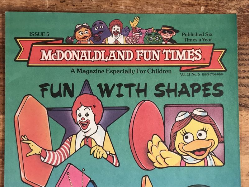 80年代 マクドナルド グリマス コンセプトアート オリジナル