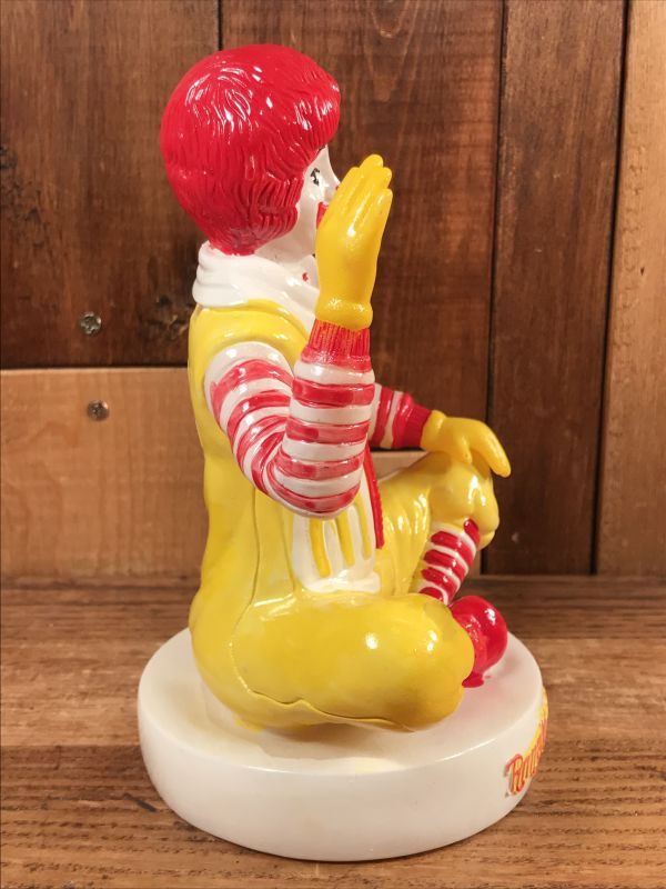McDonald's “Ronald McDonald” Plastic Coin Bank ロナルド ビンテージ