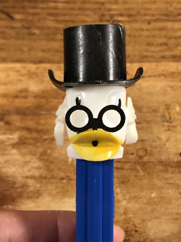 Walt Disney “Scrooge McDuck” No Feet Pez Dispenser スクルージ