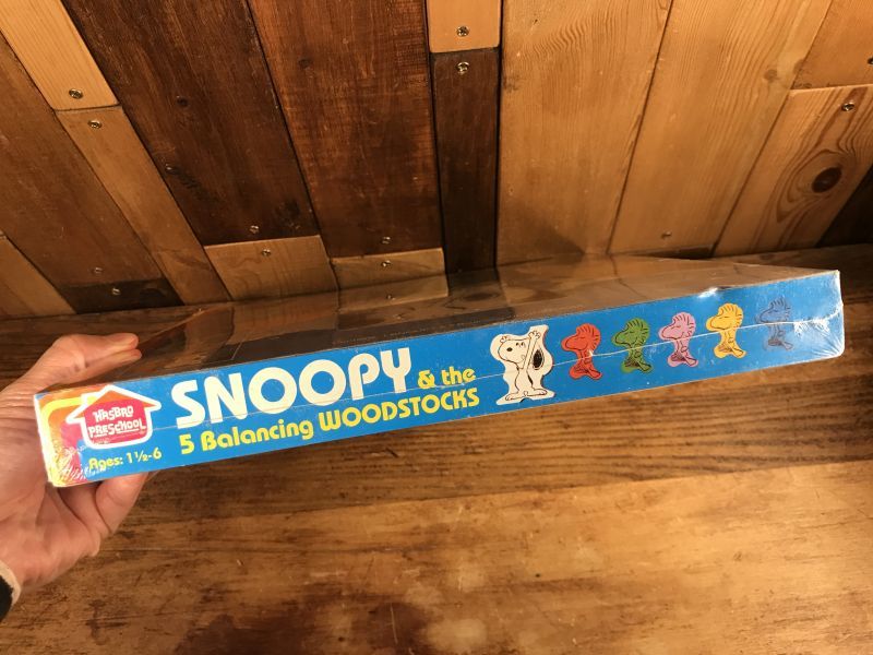 Snoopy & the 5 Balancing Woodstocks スヌーピー ビンテージ バランス