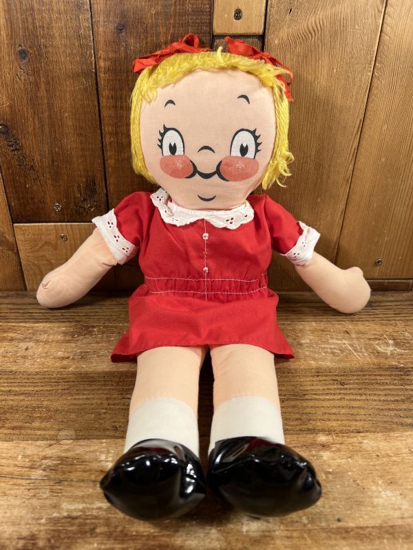 The Campbell Kids Girl Cloth Doll キャンベルスープ ビンテージ