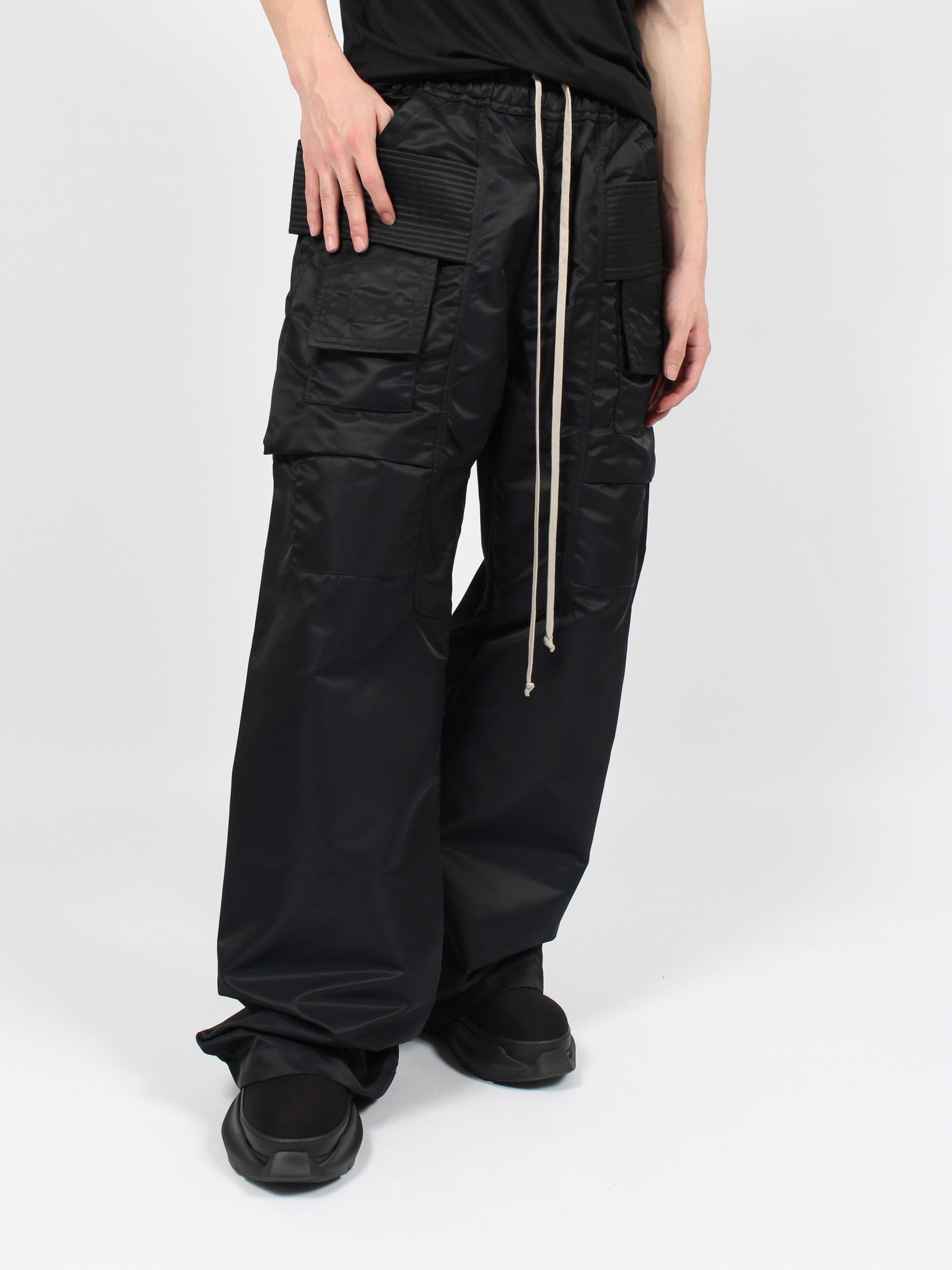リックオウエンス DRKSHDW メンフィス ナイロン サルエルパンツ カーゴ