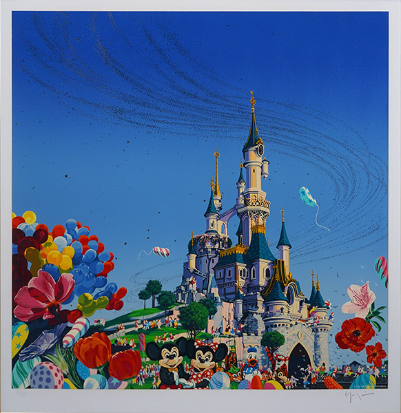 ヒロヤマガタ クラウンキャッスルディズニー 5周年記念 サイン入り