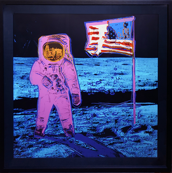 アンディ・ウォーホル 直筆サイン 証明書 シルク「After The Party 127