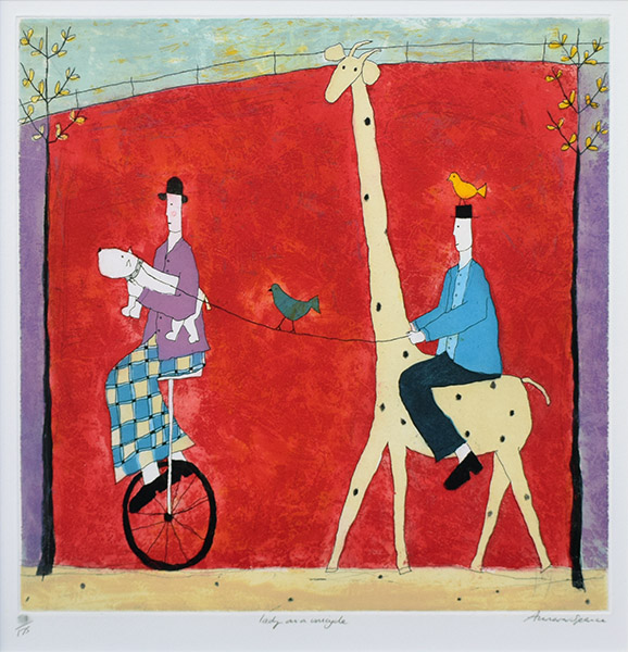 アノラ·スペンス ドローイング[ミュージシャン·イン·ア·カー] アノラ