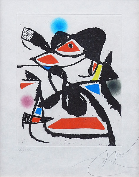 Liliさん専用 ホアン・ミロ オリジナルエッチング 「主なき槌」 【銅