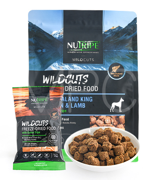 ニュートライプ DOG ワイルドカット フリーズドライ キングサーモン
