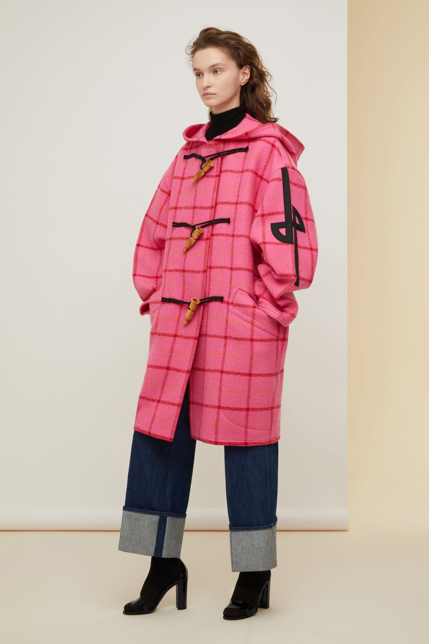 こっとんぱーるさんの ダッフルコート ピンクとティファニーブルー2点