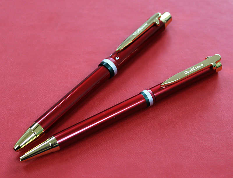 開封済・未使用】Scriveiner ボールペン 最高級 赤 赤ペンのおすすめ