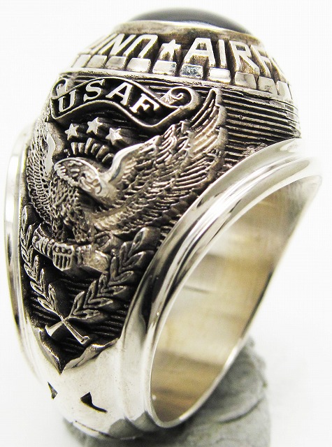 ☆アメリカ軍＊空軍/USAF＊ミリタリーリング＊17．5号（実物