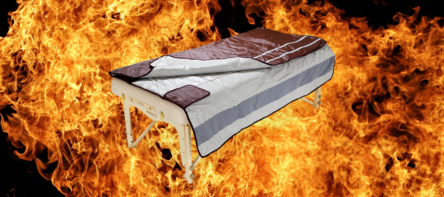 滝汗ヒートマット ゲルマ&遠赤外線ヒートマット4(三つ折り) | ヒート