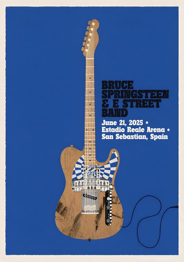 Bruce Springsteen ギターpick 2025 ツアー Bruce Springsteen ギター