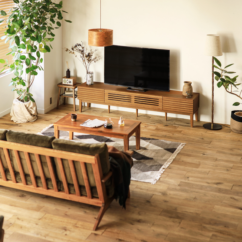 おいもさま専用 Re:CENO 天然木 オーク テレビボード 200cm おいもさま