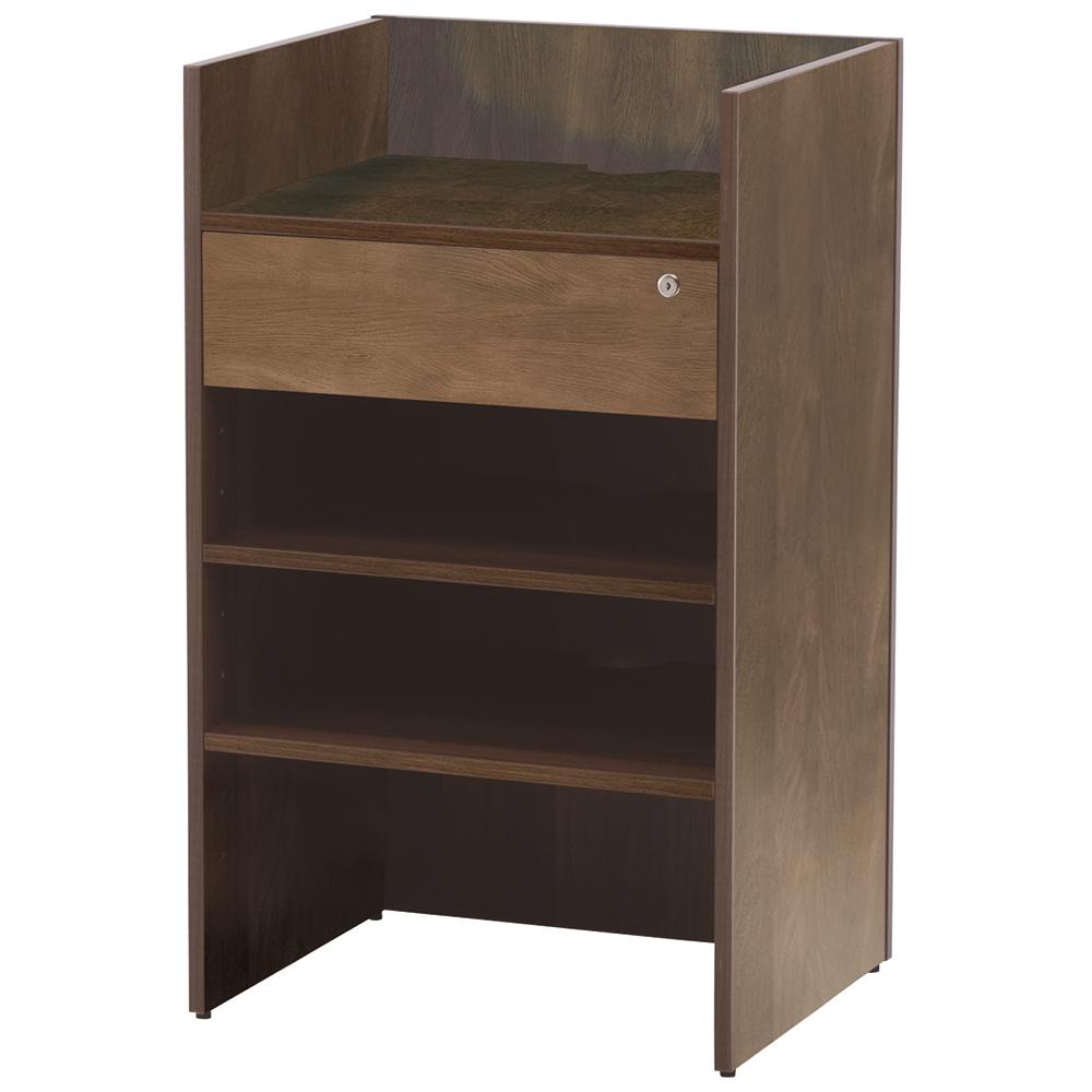 Jシリーズ] レジカウンターⅡ ウォルナットⅡ RFRGC2-DM2P | オフィス