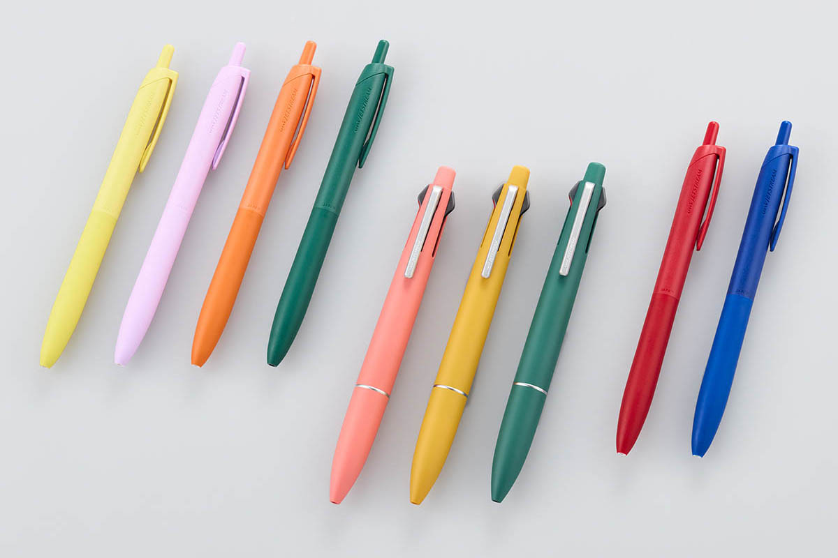 ジェットストリーム「Lite touch ink」に定番の赤・青インクと限定色