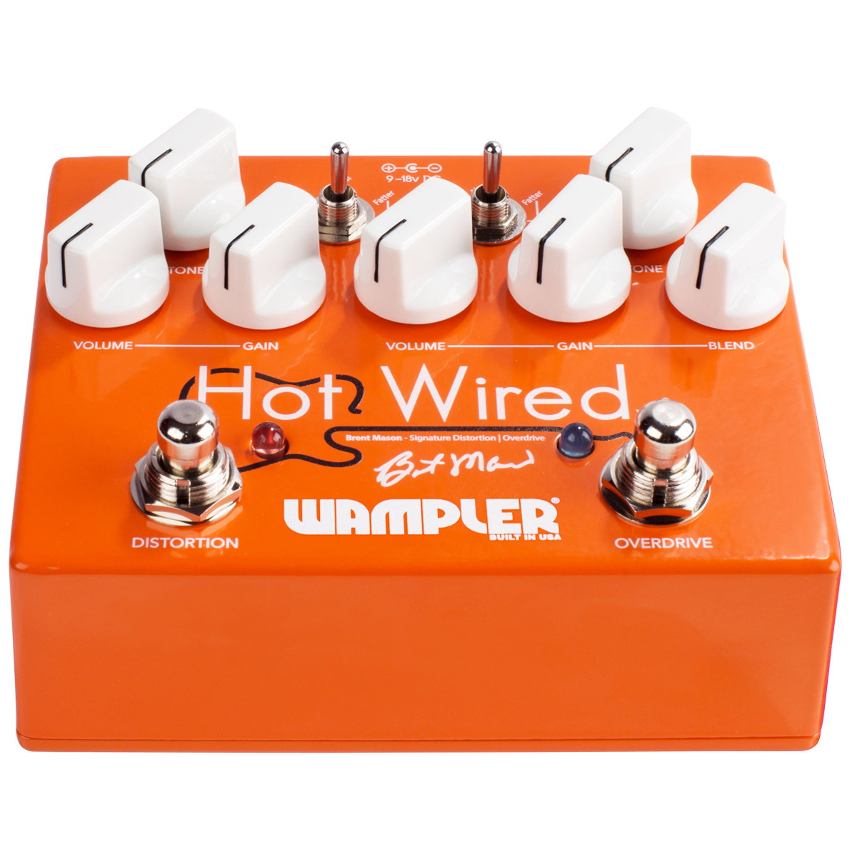 Wampler Hot Wired オーバードライブ ディストーション Brent Mason