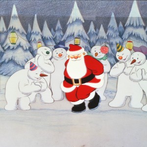 クリスマス ファーザーズクリスマス シルクスクリーン 限定版 16/100