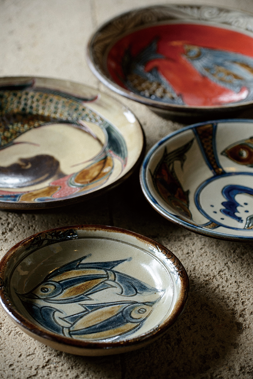 金城次郎 人間国宝 魚紋徳利 酒器 やちむん 琉球 読谷 壺屋焼 人間国宝