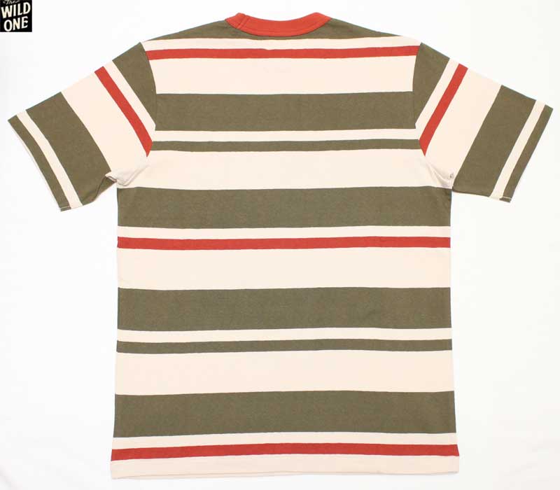 フリーホイーラーズ 【ランダムストライプ（ボーダー）半袖Tシャツ