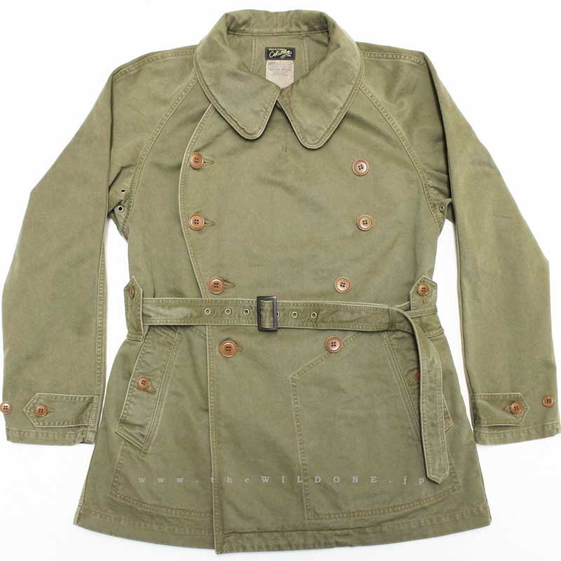 COLIMBO 【ZX-0110 ROSSIGNOL SQDR MOTORCYCLE COAT ＜OLIVE