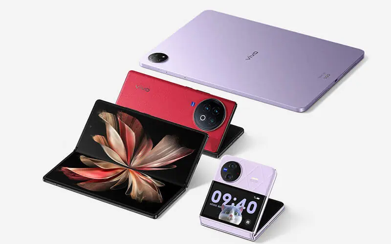 vivoから縦折りスマホvivo X Flipが登場。横折りvivo X Fold 2は8 Gen