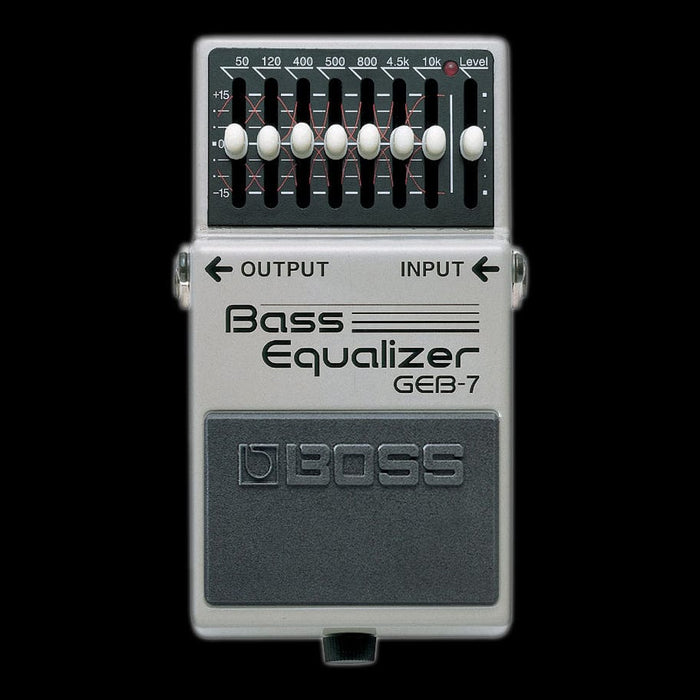 Boss GEB-7 Graphic Equalizer Bass EQ Effect Pedal — Truetone Music