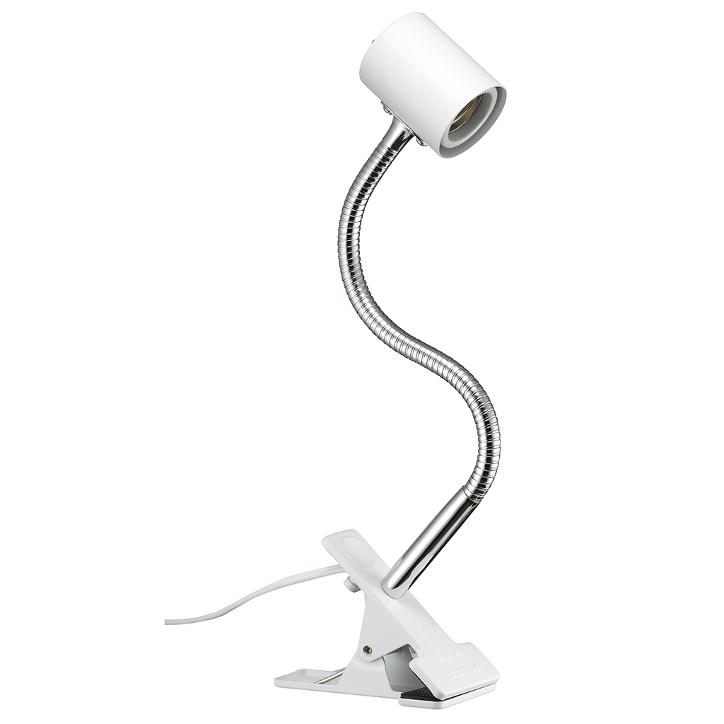 LED専用クリップライト（LEDランプ別売・25Wまで）E26セードなし