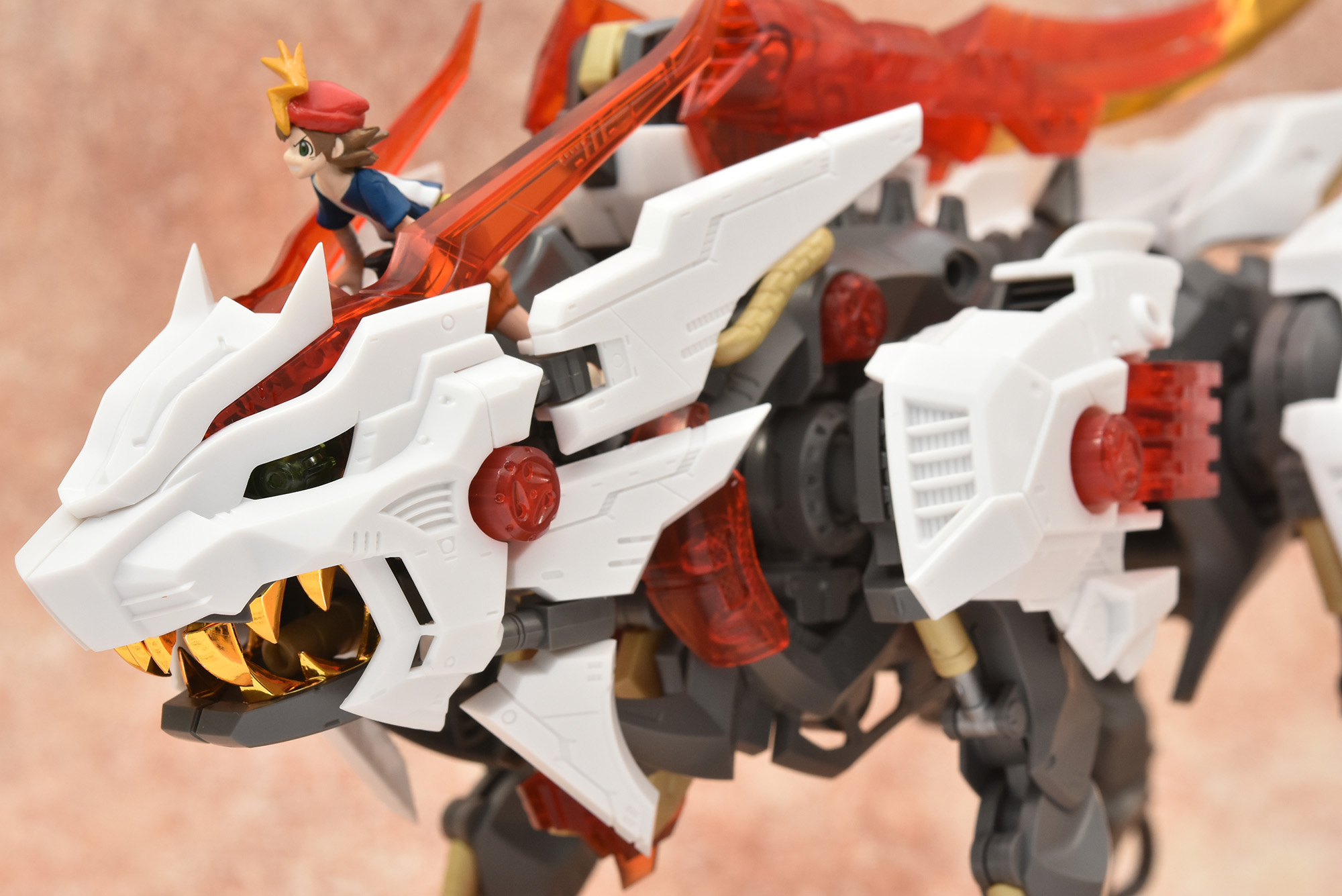 ゾイドワイルド】HMMワイルドライガー紅蓮Ver. レビュー