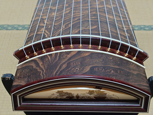 木製琴 13弦 くり甲 クリ甲 琴 13弦 ソフトケース付き