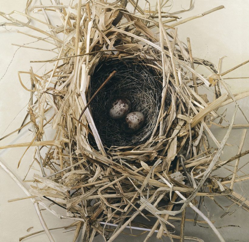 野田弘志『道』油彩 カンヴァス M6 1974年作 原画 真作保証 1点物 巨匠