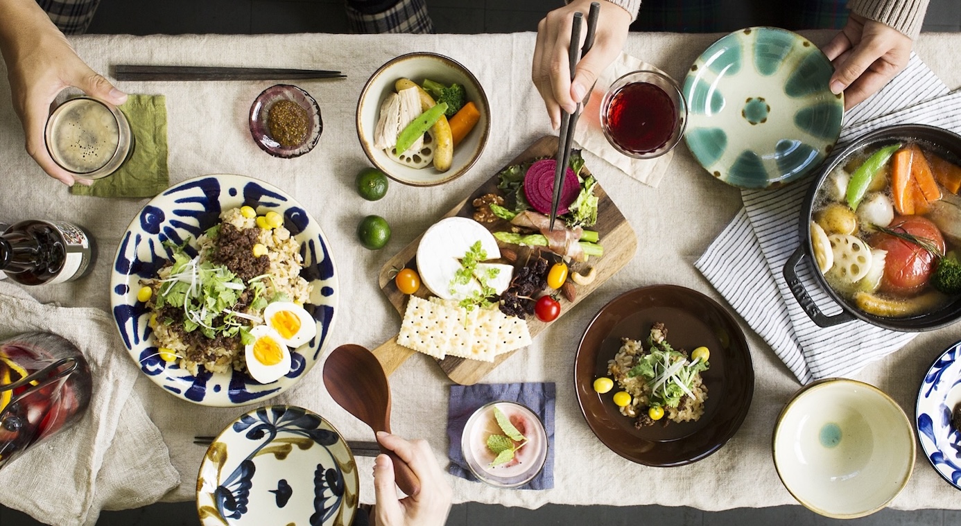 壺屋焼 やちむん 皿2点セット｜やちむん 皿 2枚セット 沖縄 壺屋 壺屋