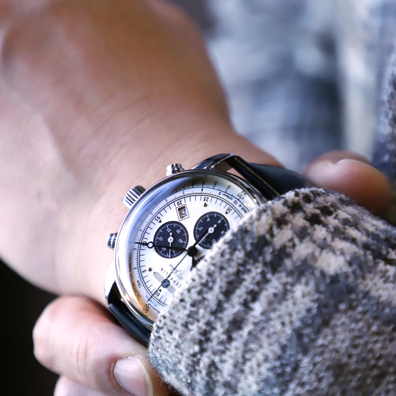 100周年記念シリーズ 日本限定クロノグラフ コードバン | ZEPPELIN