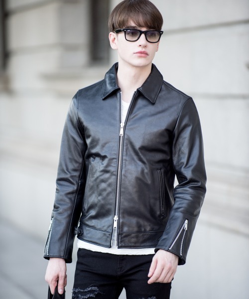 BUFFALO BOBS シングルライダース レザージャケット Y2K｜BUFFALO BOBS